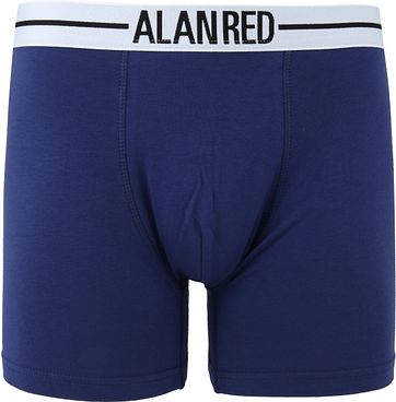 Alan Red Boxer Donkerblauw 2Pack