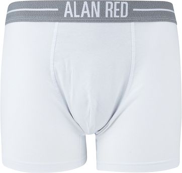 Alan Red Boxershort Wit 2Pack