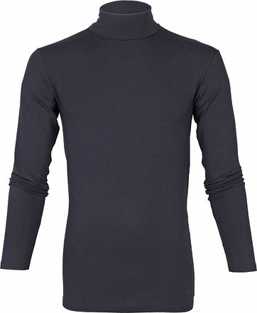 Alan Red Master Col Longsleeve Shirt Donkerblauw