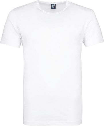 Alan Red T-Shirt Derby Weiß  (2er-Pack)