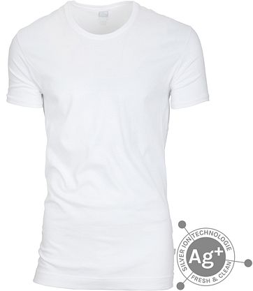 Alan Red T-shirt Fresh White