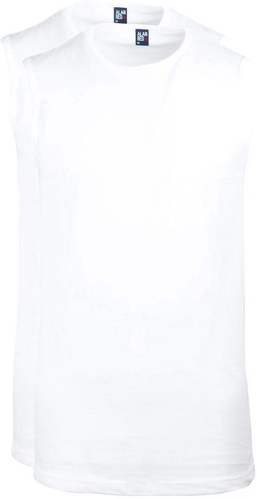 Alan Red T-Shirt Montana  Ärmellos (2er-Pack)