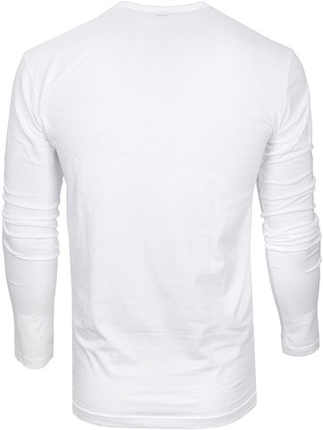 Alan Red T-shirt Oslo V-Ausschnitt Longsleeve