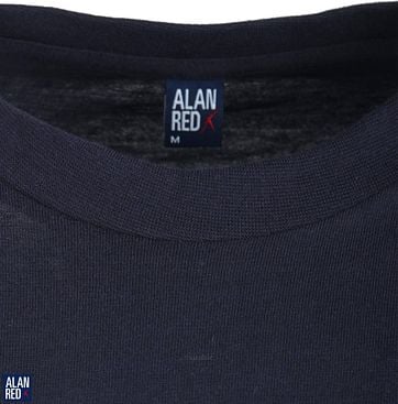 Alan Red T-Shirt Virginia Dunkelblau (2er-Pack)