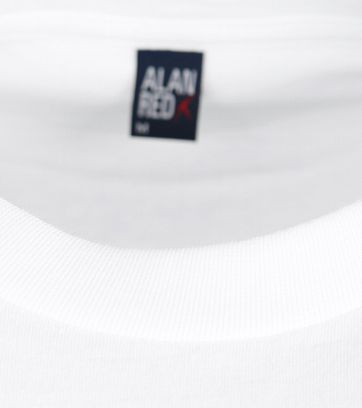 Alan Red T-Shirt Virginia Weiß Extra Lang (2er-Pack)