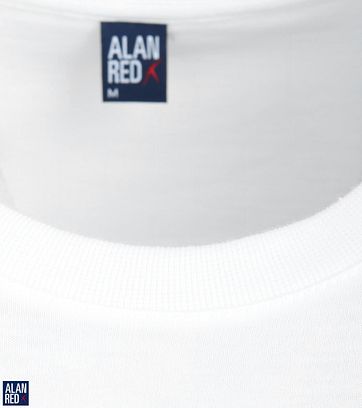 Alan Red Weiter Rundhals-Ausschnitt James (2er-Pack)