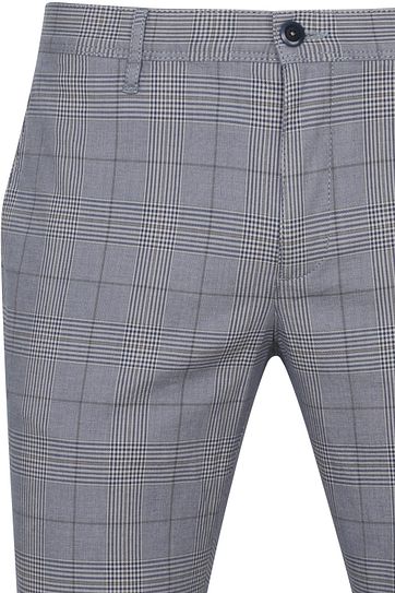 Alberto Rob Chino Check Blue