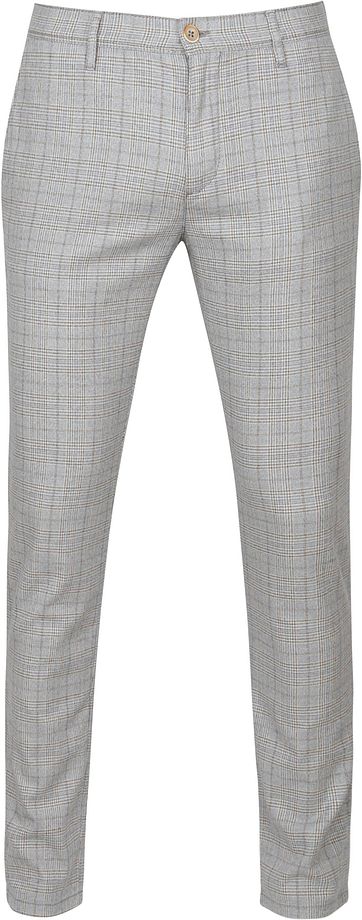 Alberto Rob Chino Check Grey