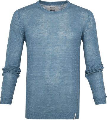 Anerkjendt Andres Knit Sweater Blue