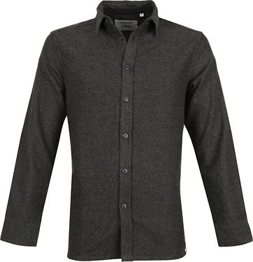Anerkjendt Overhemd Akles Donkergroen