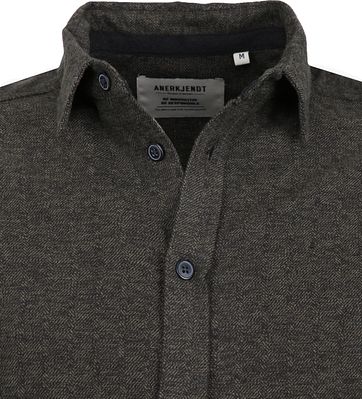 Anerkjendt Overhemd Akles Donkergroen