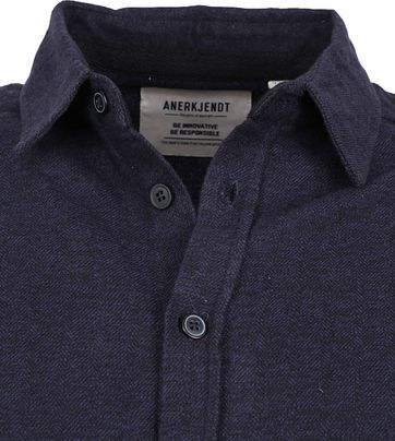 Anerkjendt Overhemd Akles Navy