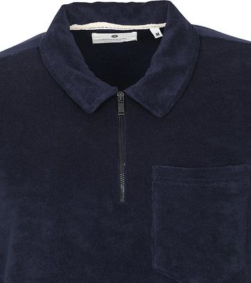 Anerkjendt Polo Shirt Half Zip Akbob Navy