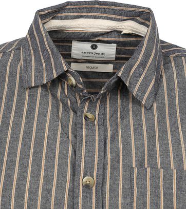 Anerkjendt Shirt Aklenny Navy