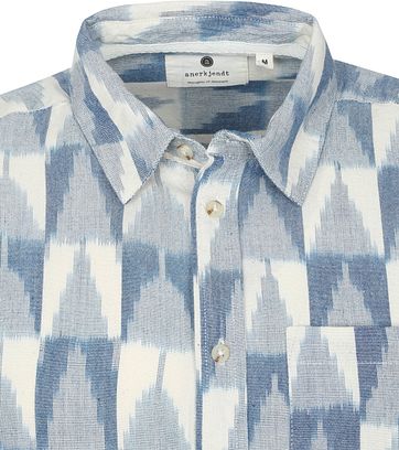 Anerkjendt Shirt Aklouis Blue