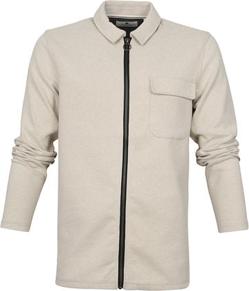 Anerkjendt Zip Weste Aksoren Beige
