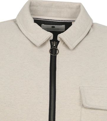 Anerkjendt Zip Weste Aksoren Beige