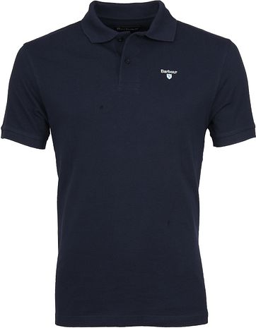 Barbour Basic Poloshirt Dunkelblau