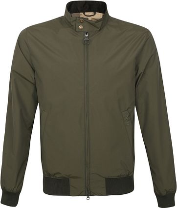 Barbour Bomber Jas Royston Olijfgroen
