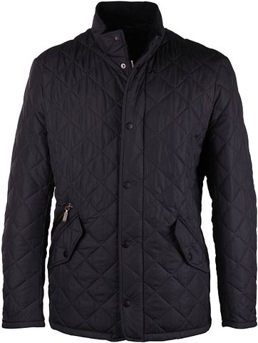 Barbour Chelsea Sport Steppjacke Navy