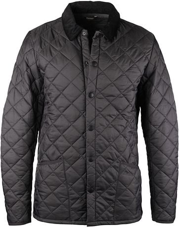 Barbour Heritage Liddesdale Quilt Charcoal
