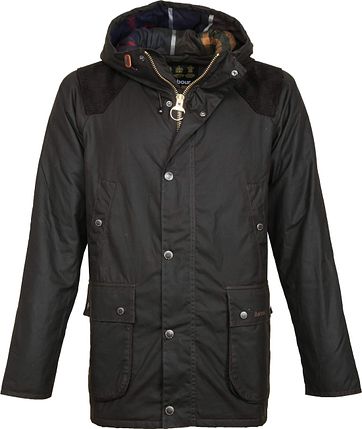 Barbour Louth Waxjas Donkerbruin