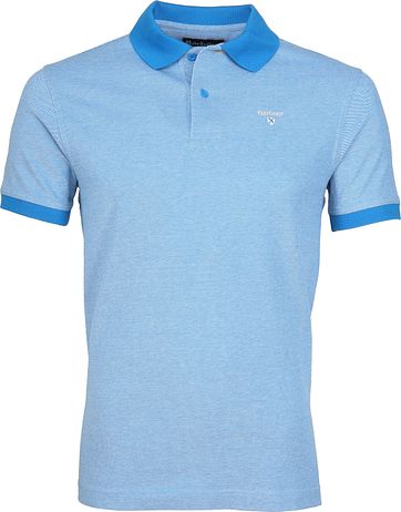 Barbour Polo Blau