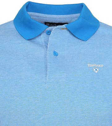 Barbour Polo Blau
