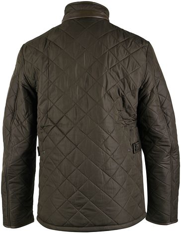 barbour quilted powell jacket