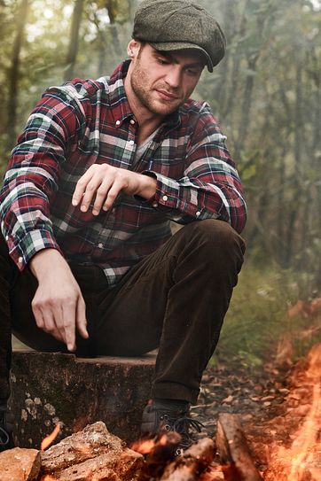 Barbour Shirt Highland Red