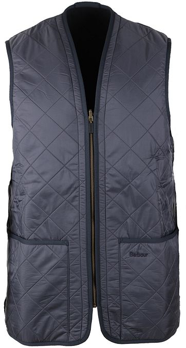 Barbour Voering Polarquilt Blauw barbour kopen in de aanbieding