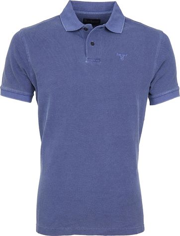 Barbour Washed Poloshirt Blue