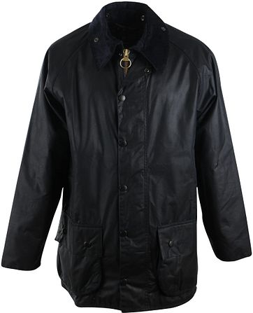 Barbour Waxjas Beaufort Donkerblauw