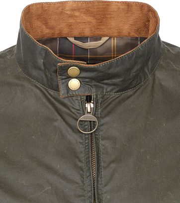 Barbour Waxjas Royston Olijfgroen