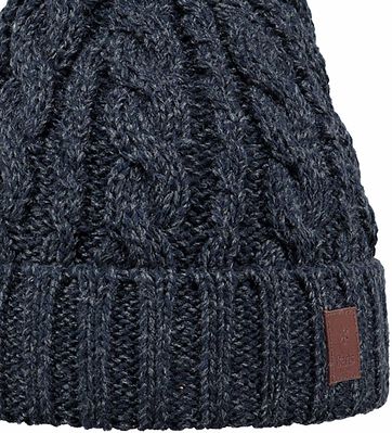 Barts Beanie Mütze Twister Dunkelblau