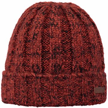 Barts Elroi Turnup Beanie Rot
