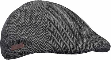 Barts Herringbone Mitchell Cap Grau