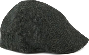 Barts Mitchell Cap Herringbone Dunkelgrün