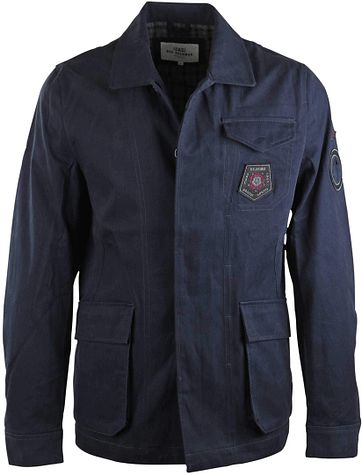 Ben Sherman Militairy Jacke Dunkelblau