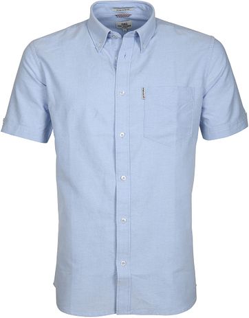 Ben Sherman Shirt Blue Shadow
