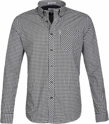 Ben Sherman Shirt Checks Black