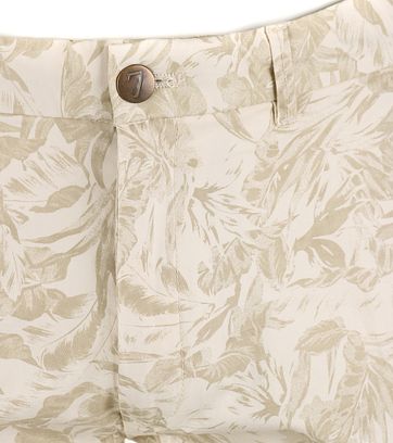 Bermuda Shorts Beige Grafik