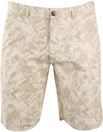 Bermuda Shorts Beige Grafik