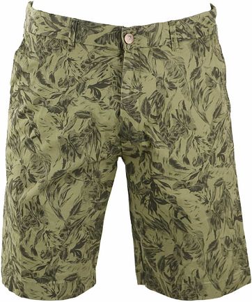 Bermuda Shorts Grün Grafik