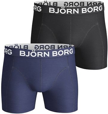 Bjorn Borg 2er-Pack Boxershorts Blue Depths