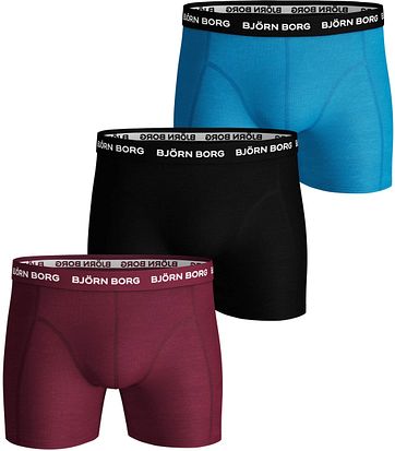Bjorn Borg Boxershorts 3 Pack Uni