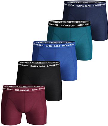 Bjorn Borg Boxershorts 5 Pack Uni