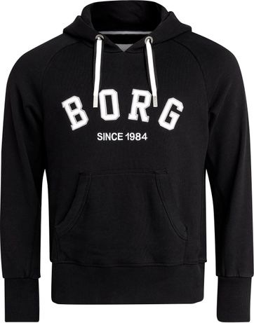 borg hoodie black
