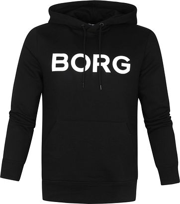 Bjorn Borg Logo Hoodie Black