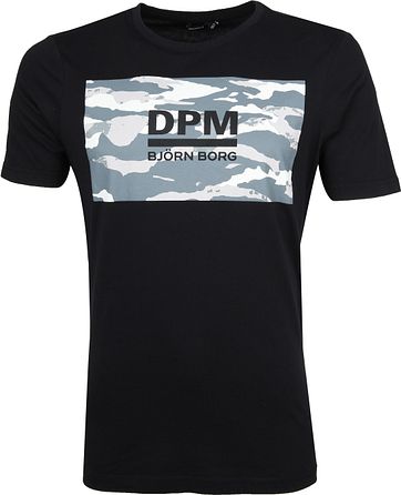 Bjorn Borg T-Shirt DPM Schwarz